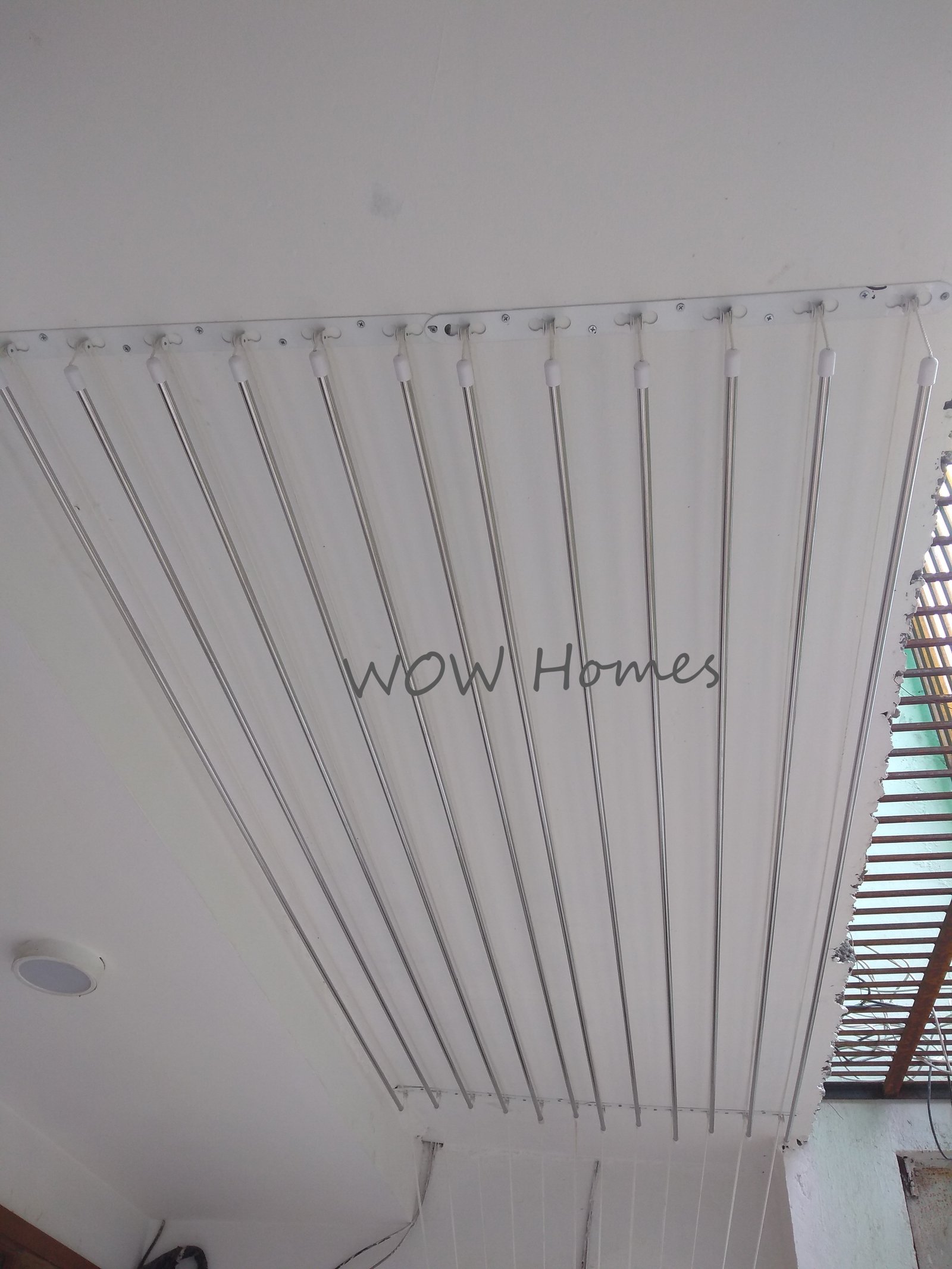 Cloth Hanger which is pulley based, onsite installation availble